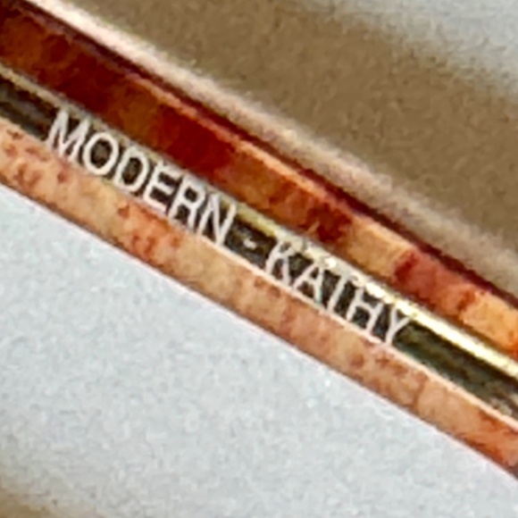 Tortoise Pattern Earrings, Lightweight - Picture 7 of 7